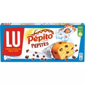 Pépito Choco and Chocolate Chips x5 150g - LU
