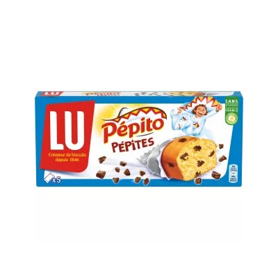 Pépito Choco et pépites x5 150g - LU