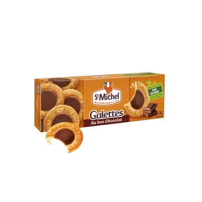 Galletas de Chocolate con Mantequilla 121 g - ST MICHEL