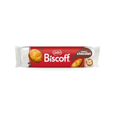 BISCOFF Speculoos Filled Biscuits - Chocolate Flavored Cream - 150g - LOTUS