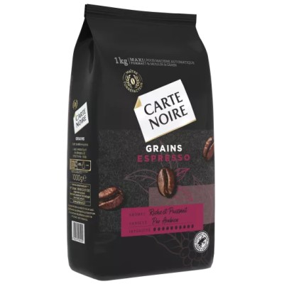 Granos de café espresso 1 kg - CARTE NOIRE