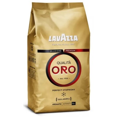 Café Lavazza Qualita Oro en grano 1 kg