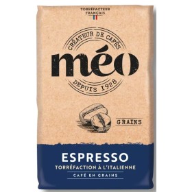 Café en grains Espresso torréfaction italienne 1 kg - CAFÉS MÉO
