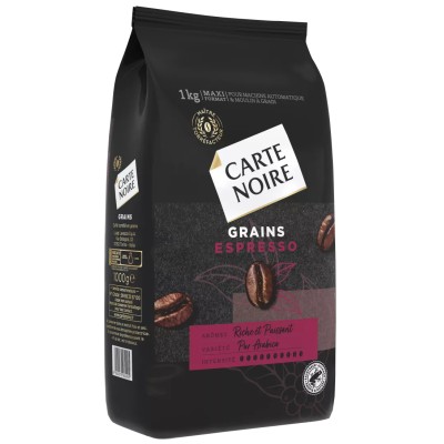 Café en Grains Espresso, 1kg - CARTE NOIRE