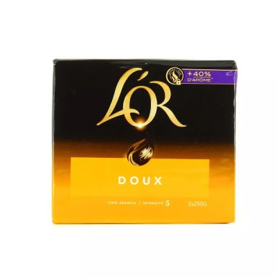 Café molido suave L'OR 2 x 250 g