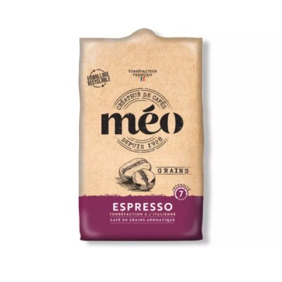 500 g de café espresso integral de 7 granos Meo
