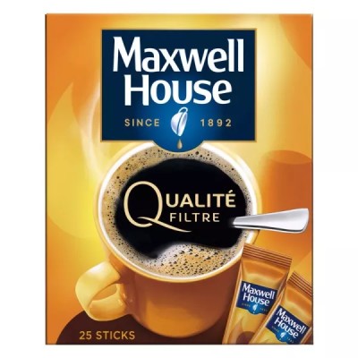 Filter Coffee x25 Sticks 45g - MAXWELL HOUSE