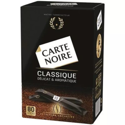 Café clásico delicado y aromático, 80 sobres de 144 g - CARTE NOIRE
