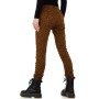 Women's brown leopard print jeans