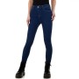 Women's High Waisted Denim Jeans dark blue