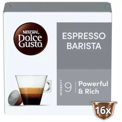 Nescafé Dolce Gusto Barista Compatible Coffee Capsules (16 Capsules)