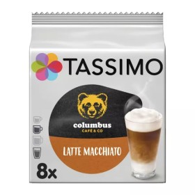 Cápsulas de café Tassimo Latte Macchiato x8