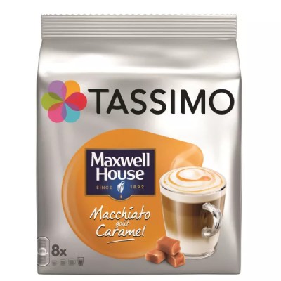 Maxwell House Caramel Macchiato x8 Cápsulas 268g - TASSIMO