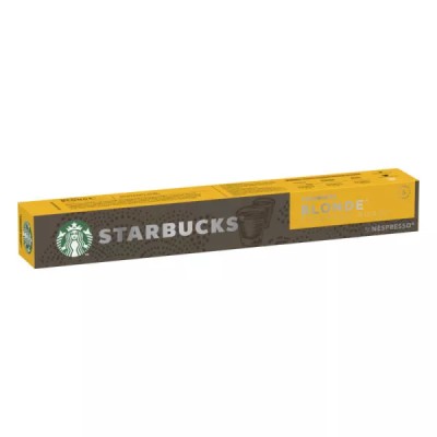 Nespresso Blonde Espresso Coffee Capsules 10x55g - STARBUCKS