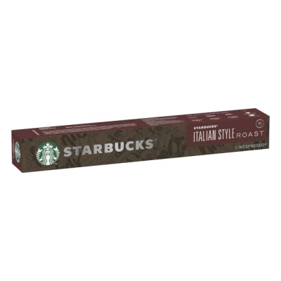 Starbucks Italian Roast Coffee Capsules x10 56g - STARBUCKS