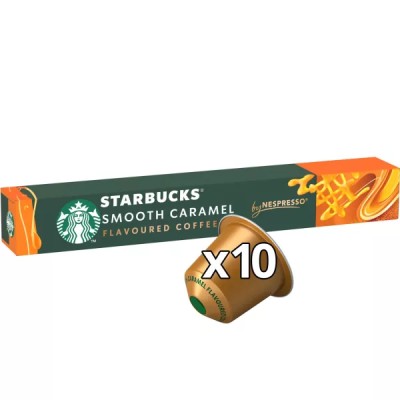 Caramel Coffee Capsules, Nespresso Compatible x10 - STARBUCKS