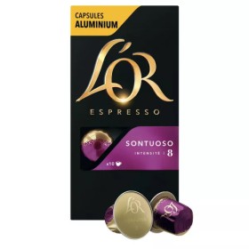 Café Sontuosa X10 Capsules Aluminium 52g - L'OR ESPRESSO