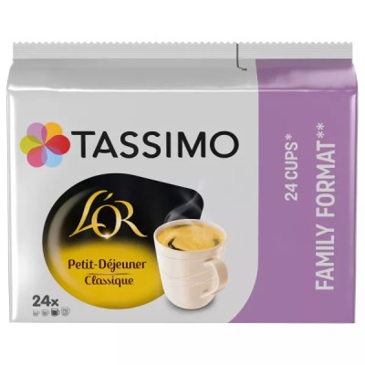 L'OR Classic Breakfast Coffee Pods x24 - TASSIMO