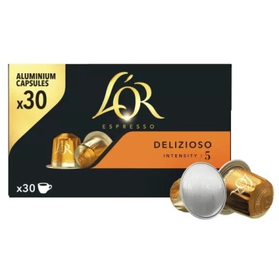 Café Capsules Delizioso Intensité 5 Compatibles Nespresso® - L'OR