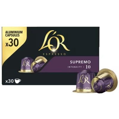 Café Capsules Delizioso Intensité 5 30 Capsules 156g - L'OR ESPRESSO