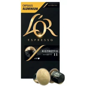 Café Ristretto X10 Capsules Aluminium 52g - L'OR ESPRESSO