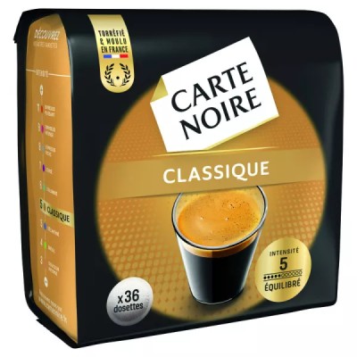 Classic Balanced Coffee No. 5 x36 pods 250g - CARTE NOIRE
