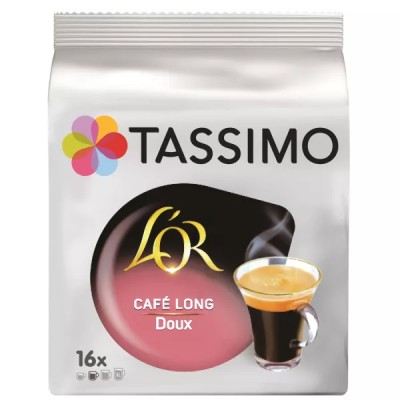 TASSIMO L'Or Mild Long Coffee x16 capsules 89g