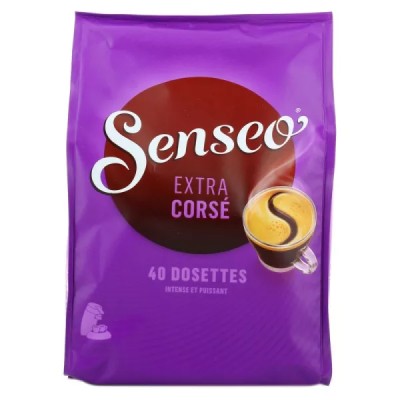 Café extra fuerte, 40 cápsulas, 277 g - SENSEO