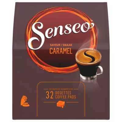 Caramel-flavored coffee x32 pods 222g - SENSEO
