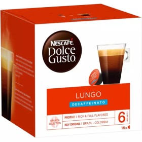 NESCAFÉ Decaffeinated Lungo Coffee Capsules x16 (112g)