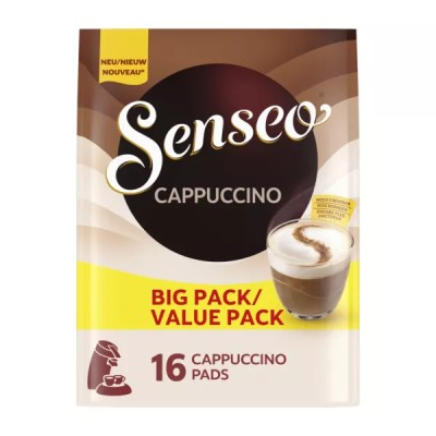 Senseo X16 Cappuccino Coffee Pods - Senseo