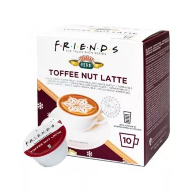 Toffee Nut Latte * Limited Winter Edition x10 Capsules Compatible with Dolce Gusto - Friends