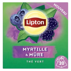 Lipton Green Tea Blueberry Blackberry 20s