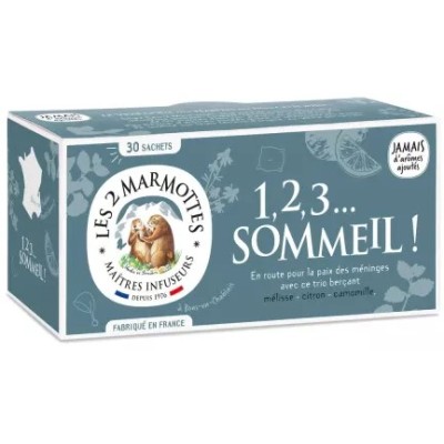 Infusión para dormir X30 - Les 2 Marmottes