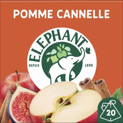 Infusión de Manzana y Canela (20 sobres) - Elephant