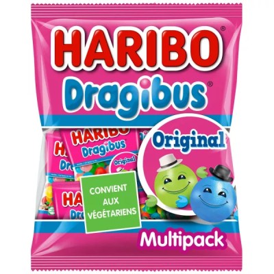 Dragibus Original candy multipack 250g - HARIBO