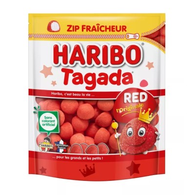 Bonbons Tagada zip fraicheur, 220g - HARIBO
