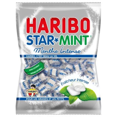 Star Mint Intense Mint Candies 200g - HARIBO
