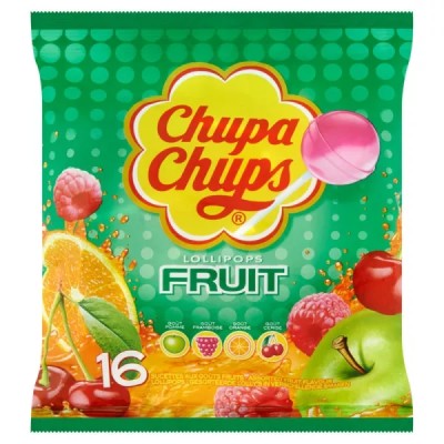 Fruta 192g - 16 Piruletas - CHUPA CHUPS
