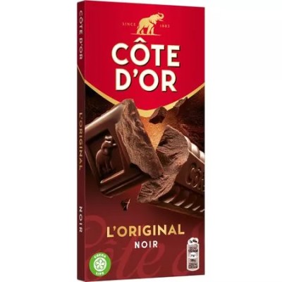 Tablette de chocolat noir 200g - COTE D'OR
