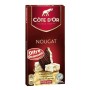 Tableta de chocolate negro rellena de turrón 130g - CÔTE D'OR