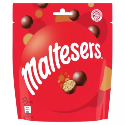 Caramelo de chocolate con relleno de leche malteada 192g - MALTESERS