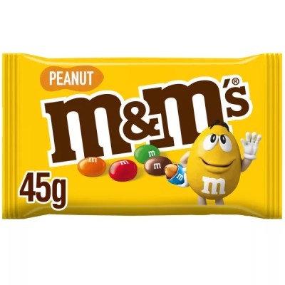 Cacahuète enrobée de chocolat Peanut 45g - M&M'S
