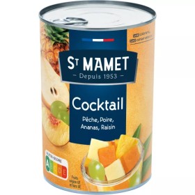 Fruits au sirop 250g égouté - Cocktail ST MAMET