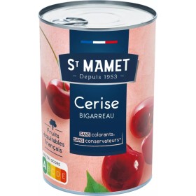 Fruits au sirop bigarreaux 425g - ST MAMET
