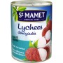 Lychees dénoyautés 250g - ST MAMET