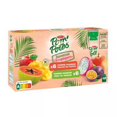 Receta Compota Trópica 12x90g - POM' POTES