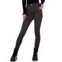 Women's high waist push up jeans camel