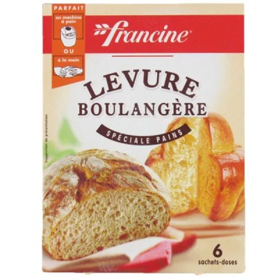 Levadura de panadería, 6x5g - FRANCINE