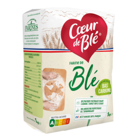 Farine de Blé Bas Carbone 1kg - COEUR DE BLÉ